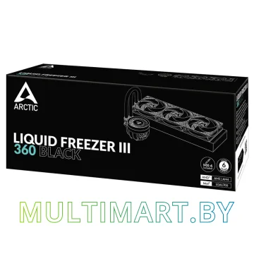 Кулер Arctic Liquid Freezer III 360 Black (ACFRE00136A) картинка 7